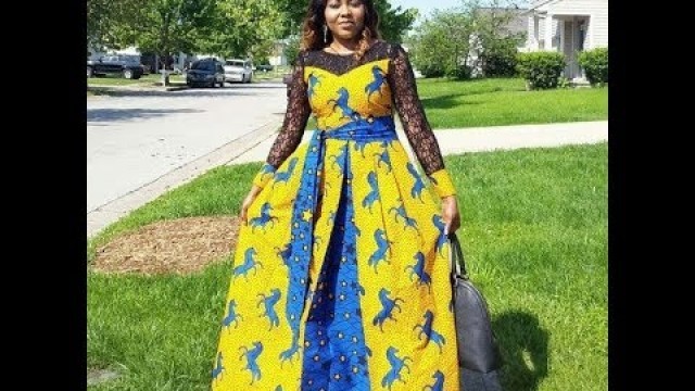 'LATEST #ANKARA 2019: MOST POPULAR AFRICAN PRINT DRESSES 2019'