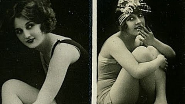 'Roaring Twenties Flappers 1920\'s Risque Naughty Vintage Erotica Fashion Cigarette Cards'