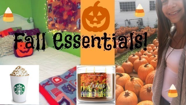 'Fall Essentials 2015! Beauty and Fashion!'