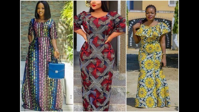 '2020 BEAUTIFUL AFRICAN PRINT DRESSES: 45+ MOST IMPECCABLE AND FLAWLESS #AFRICAN #ANKARA DRESSES 2020'