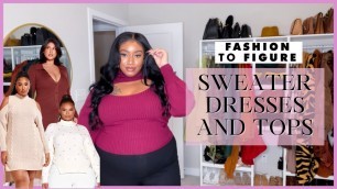 'It\'s Officially Sweater Weather! Plus-Size Sweater Haul ft. Fashion to Figure'