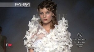 'BOWIE Spring Summer 2012 2013 MBFW Australia - Fashion Channel'