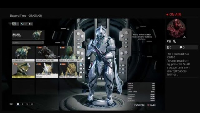 'Warframe #1 Rhino customization'