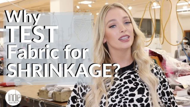 'Why Test Fabric for Shrinkage? | Clothing Manufacturers | Fashion Design & Manufacturing Resources'