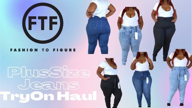 'MEGA FASHION TO FIGURE Size 20 PLUS SIZE JEAN TRY ON HAUL! ✨AMAZING 