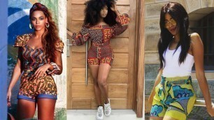 'African Prints: Ankara Shorts For Pretty Black Women 