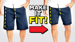 'How To Tailor Men’s Shorts (Get The Perfect Fit)'