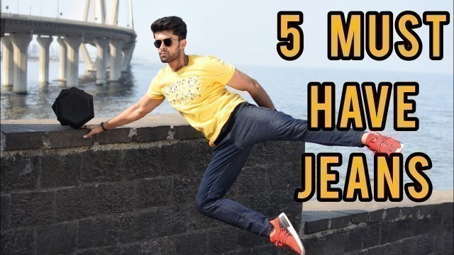 '5 MUST HAVE JEANS FOR MEN !JEANS GUIDE 101!  AFFORDABLE JEANS ! FASHION ESSENTIALS !'