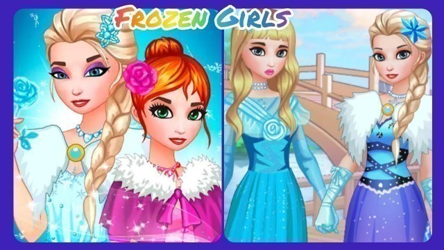 'Ice  Princesses Dress Up - Frozen Girls Dress Up Game'